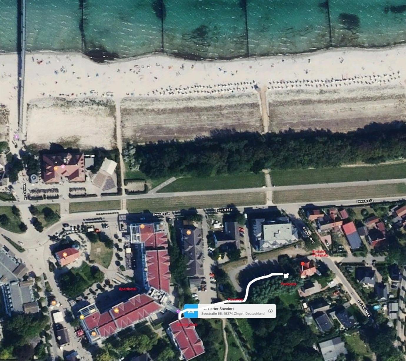 Am Kurhaus 508 - Ostsee-Lug, Pp Am Bernsteinhaus Zingst Exteriér fotografie